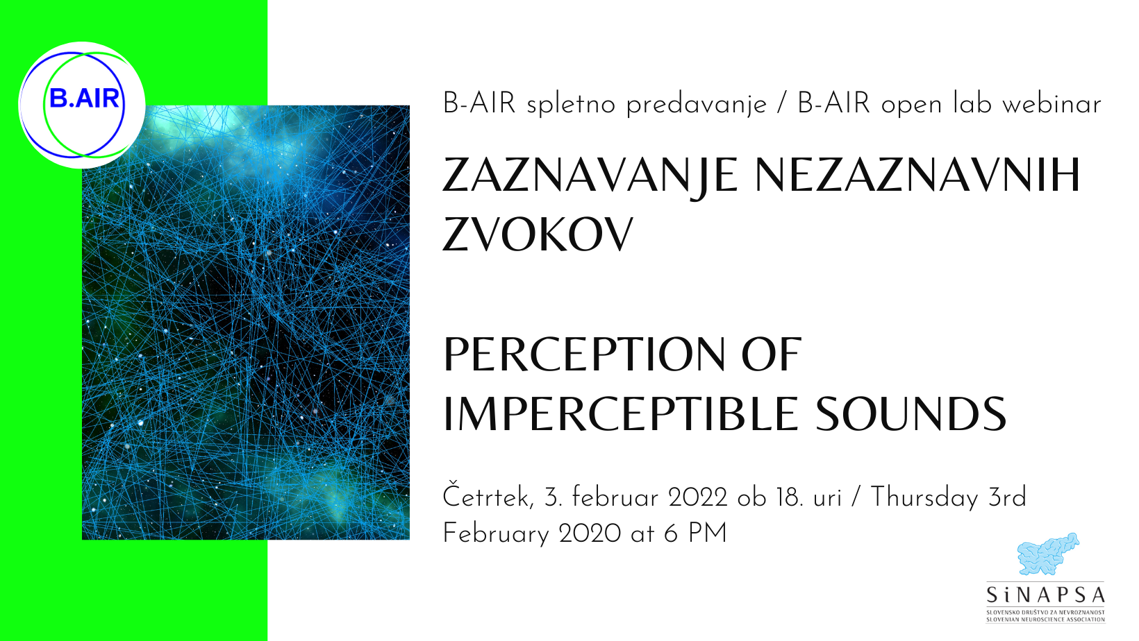 Zaznavanje nezaznavnih zvokov / Perception of imperceptible sounds
